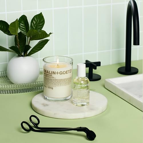 MALIN+GOETZ 9oz Scented Candle | Hand-Poured Soy Wax with Unique Fragrance Blends | Clean-Burning, Vegan & Cruelty-Free | Bergamot, Sage, Otto, Tomato, Strawberry, Cannabis, Dark Rum & Leather - Image 5