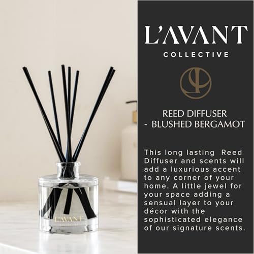 L'AVANT Collective Home Fragrance Reed Diffuser 100ml, Blushed Bergamot - Image 4