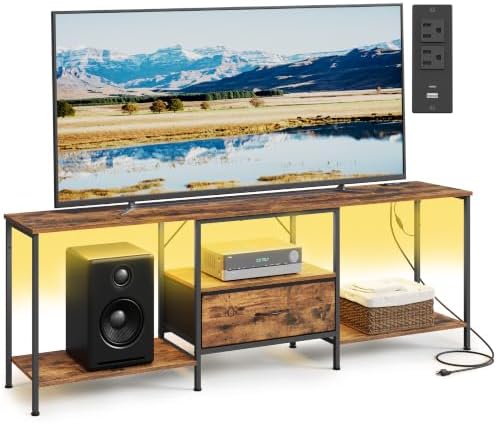 SONGMICS TV Stand for TVs Up to 80 Inches by SONGMICSbySONGMICSHOME