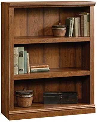 Sauder Miscellaneous Storage 3-Shelf Bookcase/ Book shelf, Washington Cherry finish by SAUDER%C2%AE
