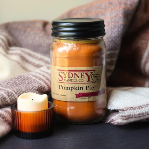 Soy Wax Fall Candles – Whipped Pumpkin Pie, Pack of 2 - Image 4