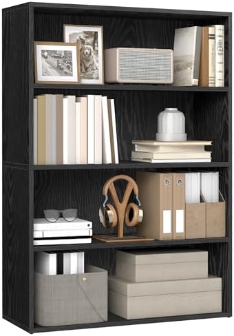 VASAGLE 4-Tier Bookshelf, Storage Organizer, 31.5 x 9.4 x 42.5 Inches by VASAGLEbySONGMICSHOME