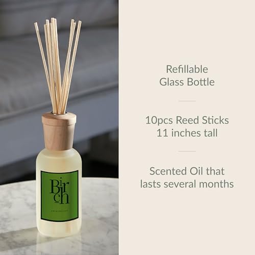 Archipelago Botanicals Birch Reed Home Fragrance Reed Diffuser, 7.85 fl oz - Image 3