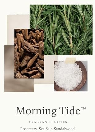 Thymes Petite Oil Reed Diffuser Set – Includes Reeds, Fragrance Oil & Glass Bottle – Luxury Scent Diffusers for Home Decor (Morning Tide, 4 fl oz) - Image 3