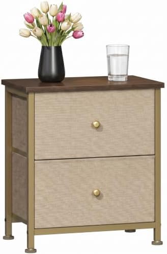 Sweetcrispy Small Nightstand with Storage Drawer for Bedroom, Mini Dresser by Sweetcrispy