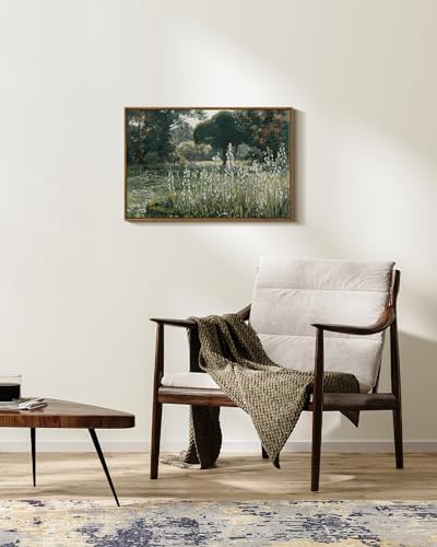 InSimSea Framed Canvas Wall Art Vintage Decor, Home Decor Modern Farmhouse Decor for Room Aesthetic, Landscape Wall Art for Living Room, Cottagecore Bedroom Kitchen Bathroom Decorations, 20"x30" - Image 2