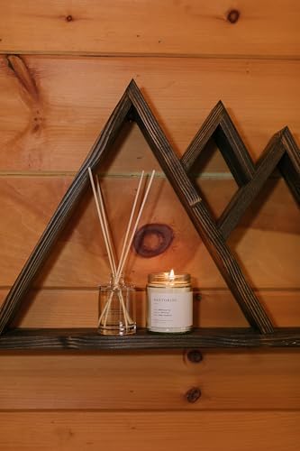 Brooklyn Candle Studio Reed Scent Diffuser - Santorini - Relaxing Oil Diffuser, Sandalwood & Amber Fragrance, 8 Rattan Diffuser Reeds, Clean Ingredients - 4.4oz - Image 6