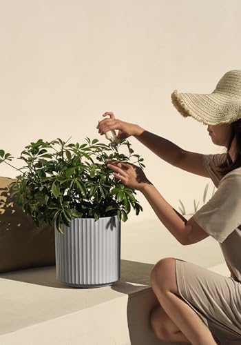 Veradek Demi Series Planter - Large Round Outdoor Planter - Image 5