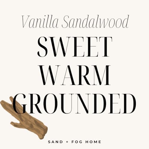Sand + Fog Scented Candle - Vanilla Sandalwood – Additional Scents and Sizes – 100% Cotton Lead-Free Wick - Luxury Air Freshening Jar Candles - Perfect Home Decor – 12oz - Image 4