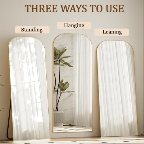 Koonmi Full Length Mirror, 71"x26" Mirror Full Length with Stand - Image 5