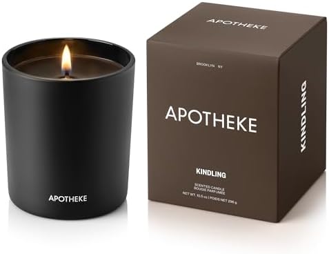 Apotheke Signature Scented Candles for Home, Kindling - 10.5 Oz by Unknown