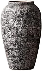 Stone Texture Vase (Size:17 * 30CM) by Unknown