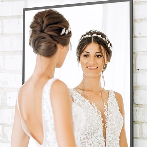 OLIXIS 64"x21.5" Full Length Mirror with Stand, Body Mirror - Image 2