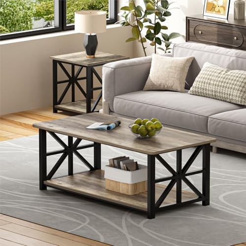 GreenForest Round Corners Coffee Table for Living Room - Image 2