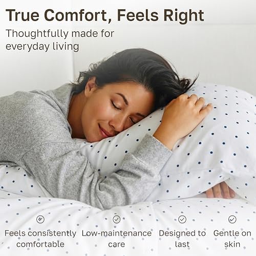 California Design Den Soft 100% Cotton Sateen Twin XL Bed Sheets Set, 3 Pcs - Image 6