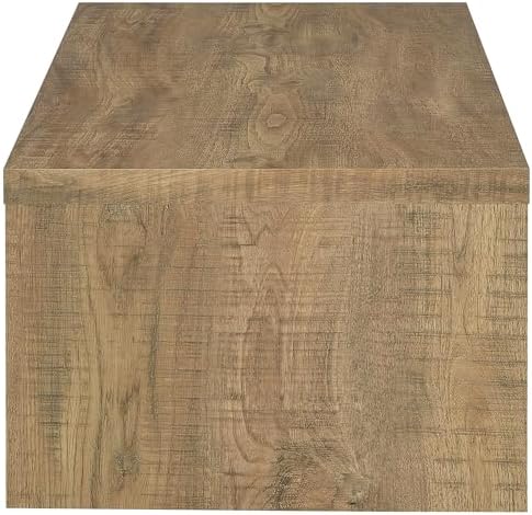 Coaster Home Furnishings Wooden Coffee Table w/Side Panels & Center Brace - Image 5
