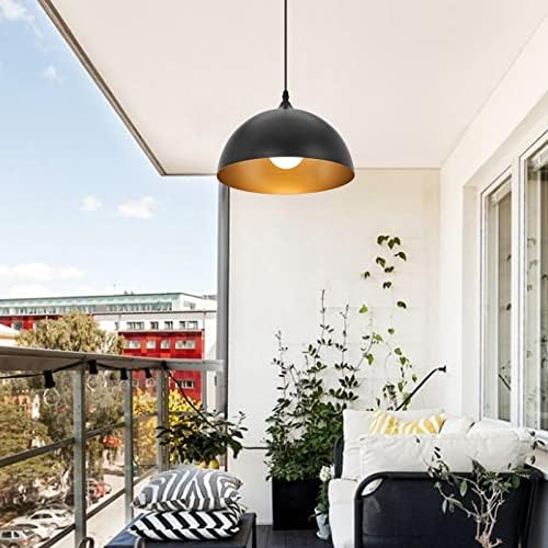 Industrial Pendant Light Fixtures,11.8" Black Dome Pendant Lights,Adjustable Vintage Hanging Lamp for Kitchen Island Restaurant Bar Cafe Dining Room Sink,3 Pack - Image 6