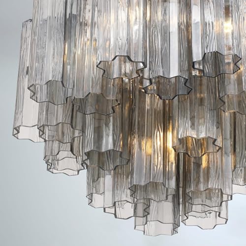 Crystorama Addis 6 Light Aged Brass Chandelier - Image 5