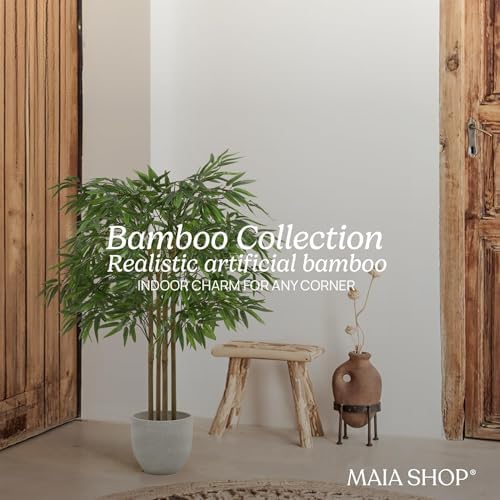 Maia Shop - 3ft Artificial Bamboo Tree - Indoor Faux Plant - Image 3