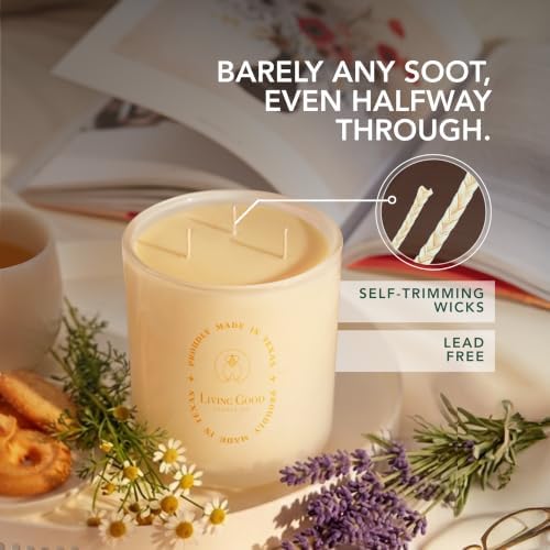 Tranquility – Soothing Chamomile & Calming Lavender Essential Oils – Pure Beeswax Candle for a Restful, Peaceful Night – Non-Toxic Aromatherapy Candle – Newly Reformulated - Image 3