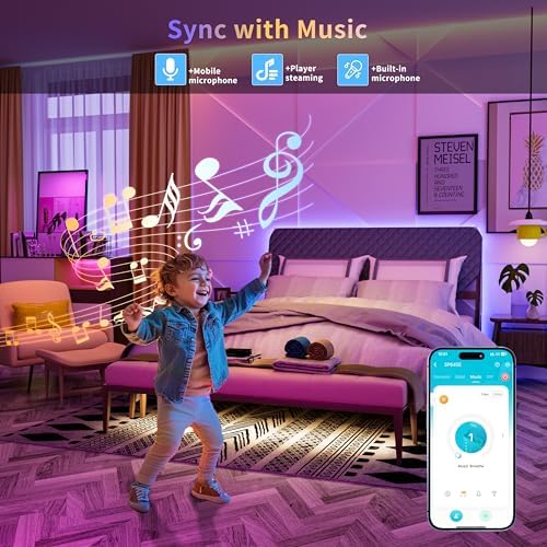 PAUTIX COB LED Strip Lights,32.8ft RGB+CCT 2700K-6500K White LED Lights,Dimmable Color Changing RGB LED Strip Light,with Remote/APP Control,for Kitchen Cabinets,Ceiling,Party DIY Lighting Projects - Image 6