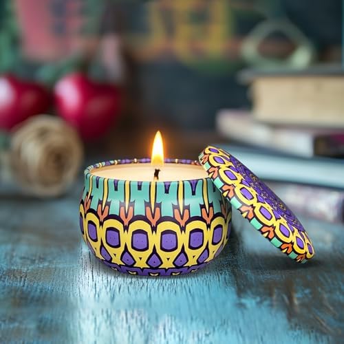 Scented Candles Gift Set, 24 Pack Candles for Home Scented, Long Lasting Soy Candle, Birthday Gifts for Women, Aromatherapy Candle for Stress Relief, Relaxation, Bath, Yoga - Image 6