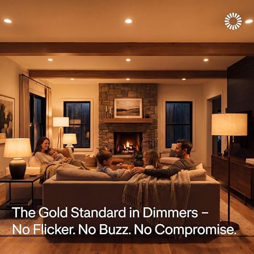 Lutron Caseta Diva Smart Dimmer Starter Kit; Dimmer, Hub, Remote, & More - Image 3