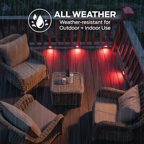 Monster Smart 50ft Deck & Fence Lights, WiFi Color Changing Outdoor LED String Lights, Multi-Color + Warm White, App & Voice Control, Music Sync, Waterproof, Compatible with Alexa & Google - Image 5
