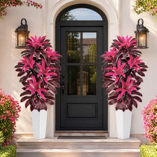 Artificial Purple Dracaena Tree 6FT, Tall Fake Plants Indoor - Image 5