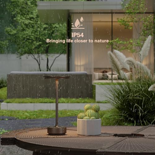 Cordless Table Lamp,Portable LED 5000mAh Battery Operated - Image 5