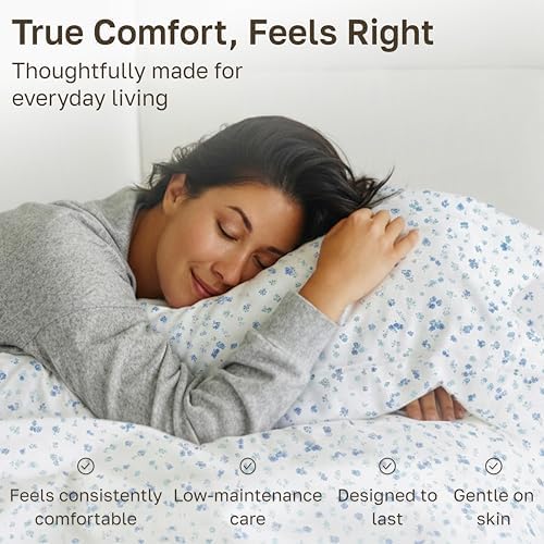 California Design Den 100% Cotton Sateen 3 Pc Dorm Sheets Twin XL Set - Image 6