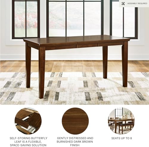 Signature Design by Ashley 1-Piece Counter Height Dining Table, 60-78 in - Image 4