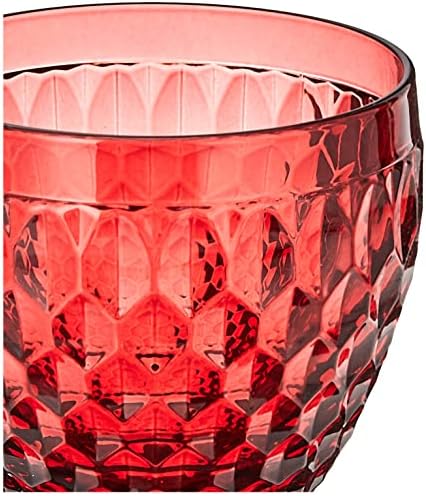 Villeroy & Boch Boston Colored Red Wine Glass, Crystal Glass, Made in Germany, 6.75 oz Capacity, Red - Image 3