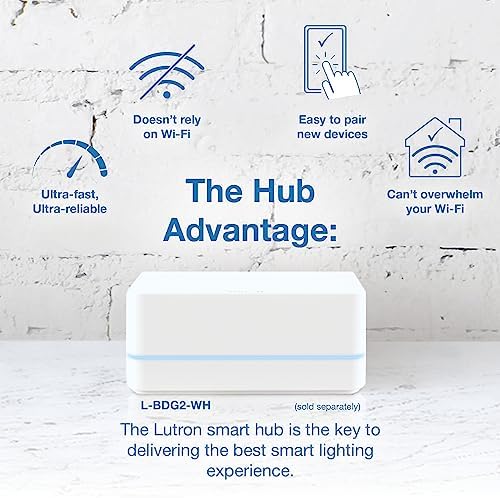 Lutron Caseta Diva Smart Dimmer Switch (Smart Hub Required), No Neutral Req - Image 4