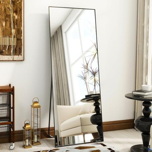 VooBang Mirror Full Length, 21" x 64" Floor Mirror with Stand by VooBang