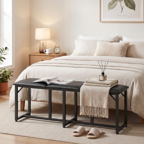 MAHANCRIS Dining Bench, 47.2 Inch Dining Room Bench - Image 6