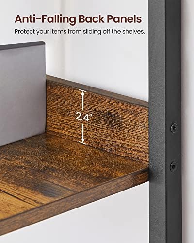 VASAGLE 6-Tier Bookshelf, Bookcase with Shelves, Storage Shelf, Living Room - Image 5