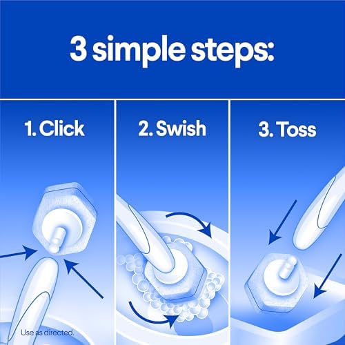 Clorox ToiletWand Toilet Cleaning Kit, 1 Starter Kit with 16 Refill Heads - Image 4