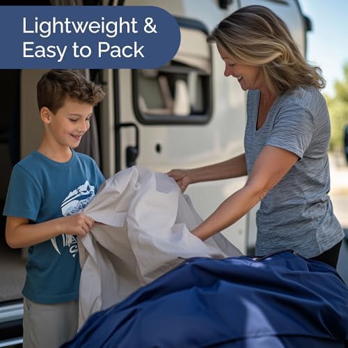Short Queen Size 4 Piece Bed Sheet Set - RV Short Queen Sheets - Light Grey - Image 5
