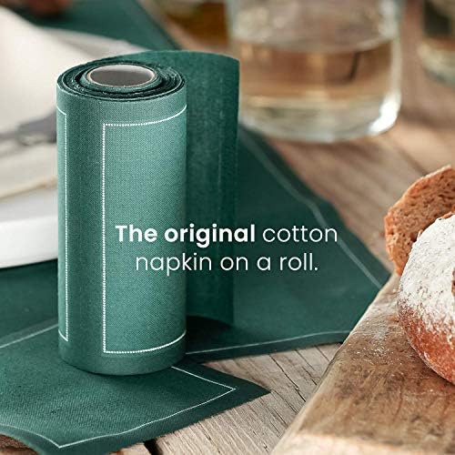 MY DRAP Cocktail Napkins, Reusable Cotton Napkins Roll 4.5 x 4.5 in (100 Napkins, Royal Blue) - Image 5