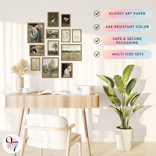 97 Decor French Country Wall Art, 12 Vintage Farmhouse Prints, Unframed - Image 5