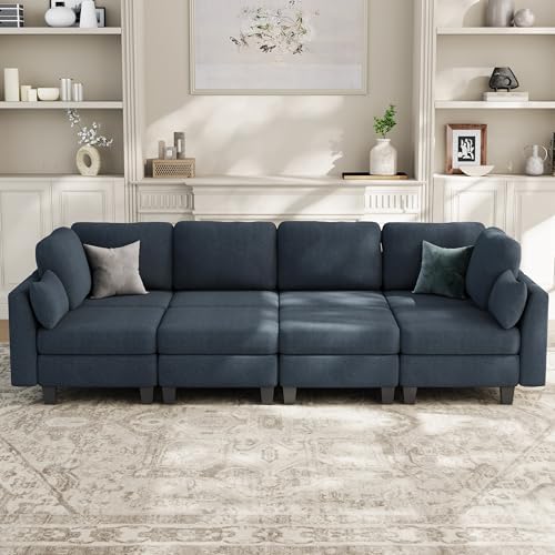 Sectional Sleeper Sofa 8 Seaters Modular Sleeper Sofa Couch - Image 2