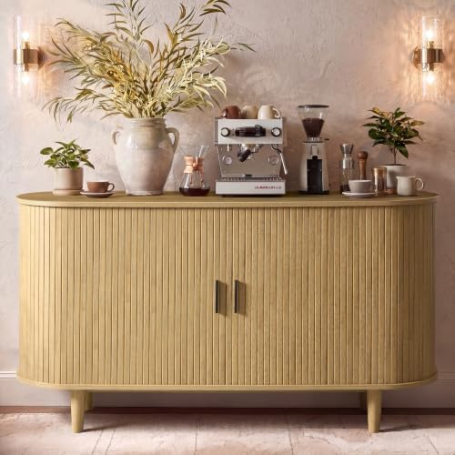 VASAGLE Storage Cabinet, Sideboard with Adjustable Shelves by VASAGLEbySONGMICSHOME