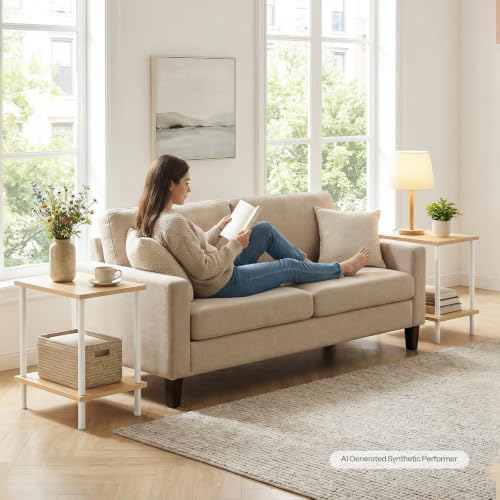 HOOBRO End Table, Small Side Table, Nightstand for Small Spaces - Image 6