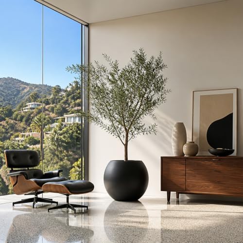 Planters for Indoor Plants with Drainage Hole 17.7''D Lightweight - Image 3