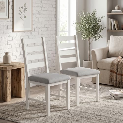 ROCSUMOO 6-Piece Dining Table and Chair Set with 4 Chairs & 1 Bench, Grey - Image 7