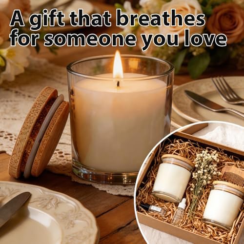 12 PCS 6oz Eucalyptus Scented Pure Soy Wax Aromatherapy Candles | Calming Home Fragrance Gift Box | Bulk Favors for Wedding, Party, Spa & Home Decor - Image 4