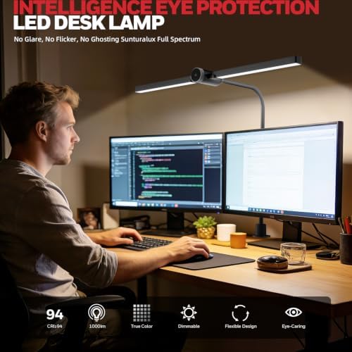 Honeywell HJ4 Desk Lamp with Clamp, Sunturalux™ Desk Lamps for Home Office - Image 2