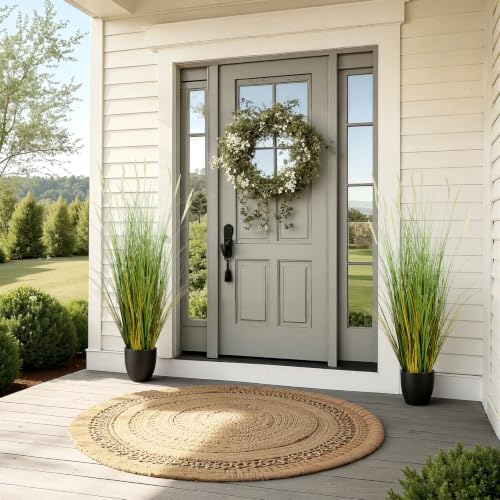 2-Pack 4FT Artificial Plants with Pot by Unknown