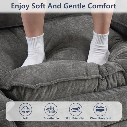 U Shaped Modular Sectional Couch, Comfy Sofa for Living Room - Image 5